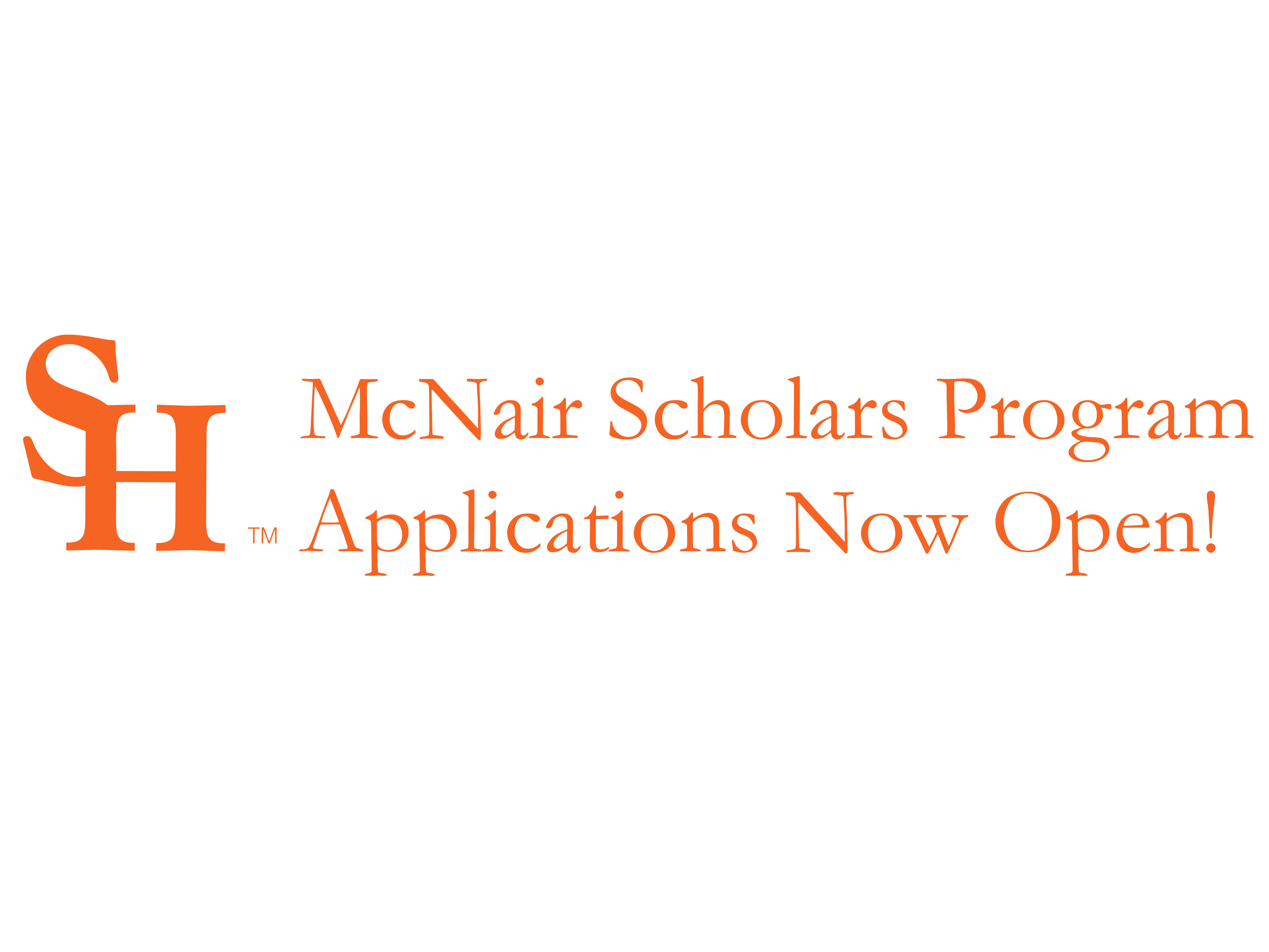 Applications Now Open
